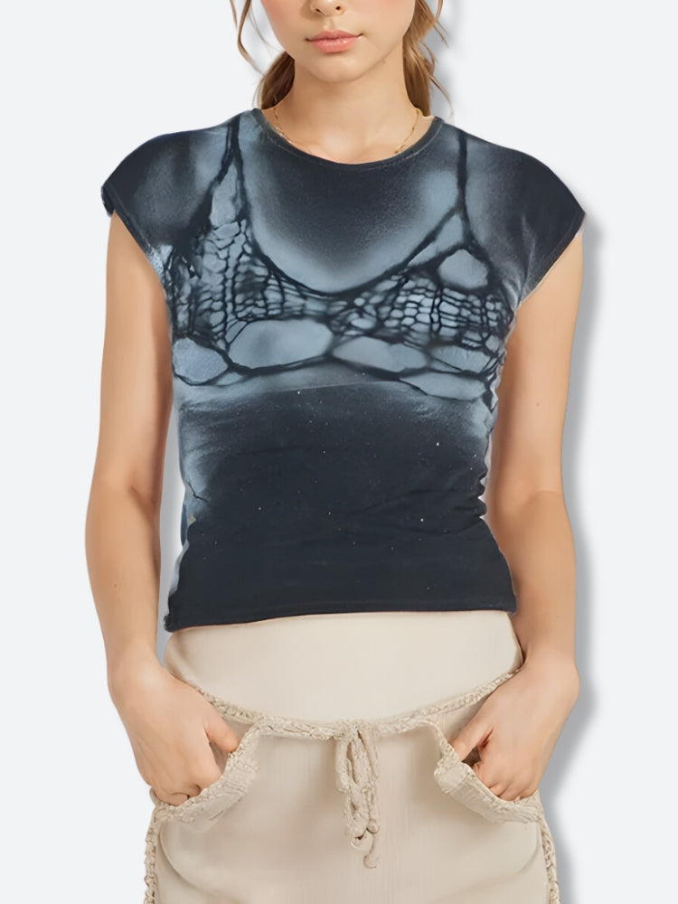 Bra Printed Tee