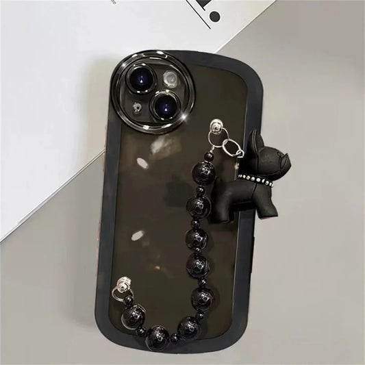 Bulldog Clear Phone Case