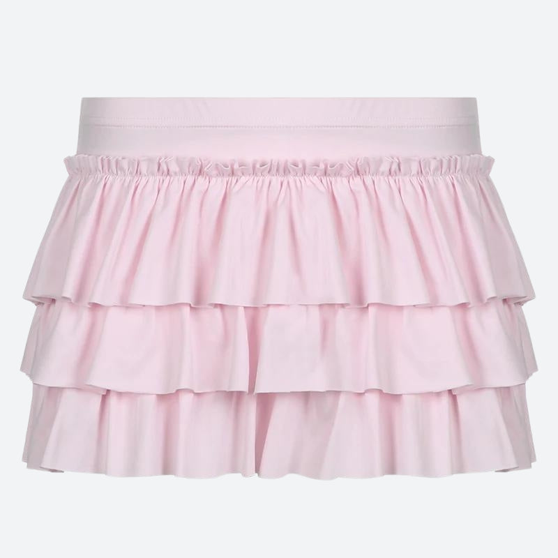 Coquette Layered Bow Mini Skort