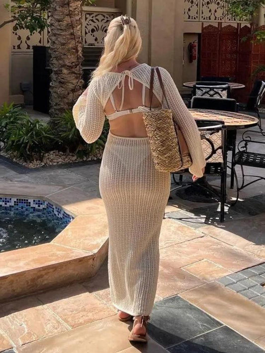 Crochet Maxi Dress