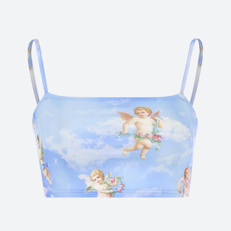 Cupid Angel Crop Top