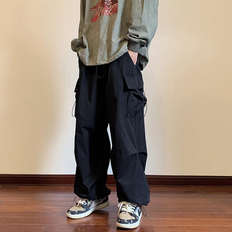 Drawstring Cargo Pants