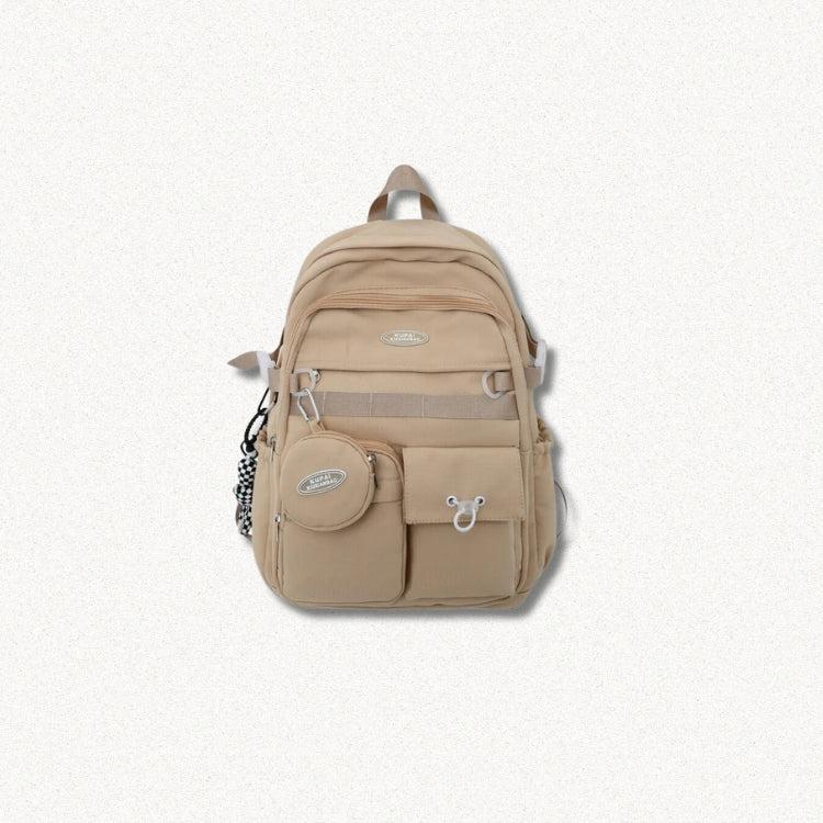 Extra Pockets Casual School Backpack