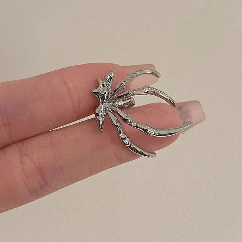 Goth Spider Earcuff