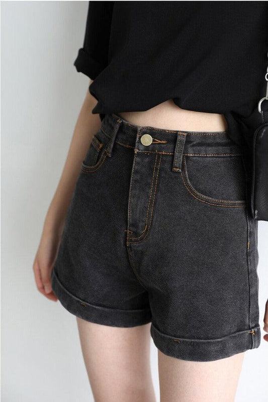 Grunge Casual Denim Shorts