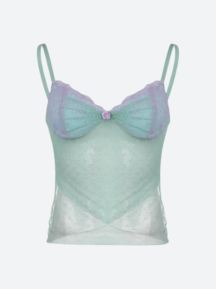 Mermaid Sheer Mesh Top