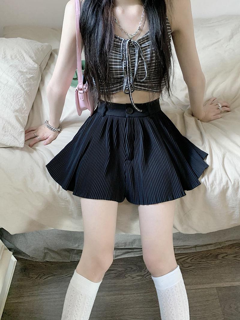 Pleated Mini Skort