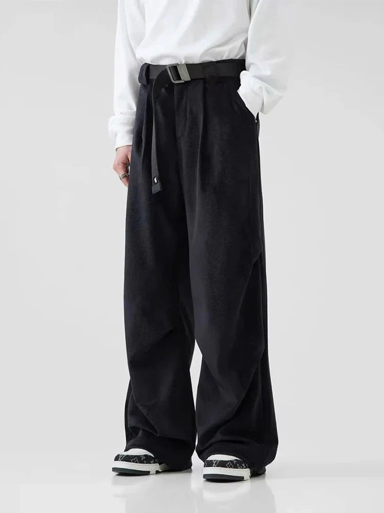 Pleated Wide Leg Pants