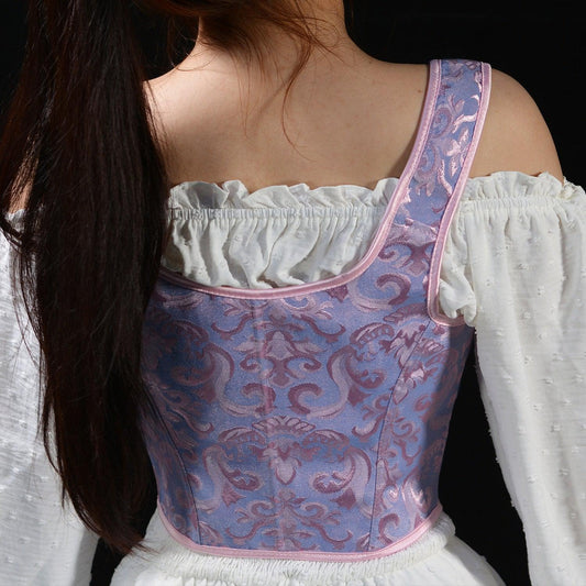 Ribbon Detailed Corset Top