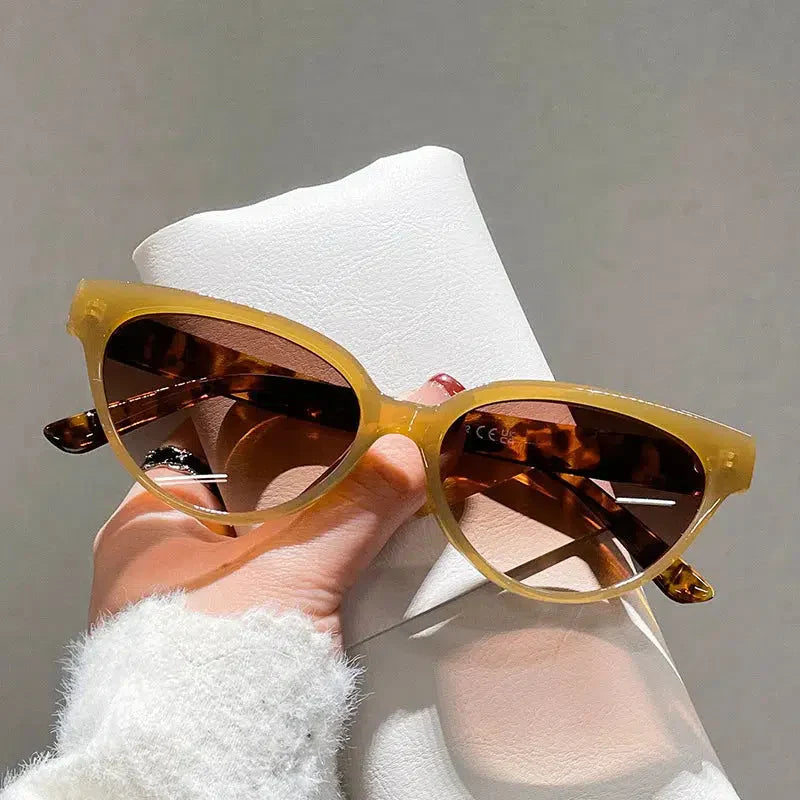 Round Cat Eye Sunglasses