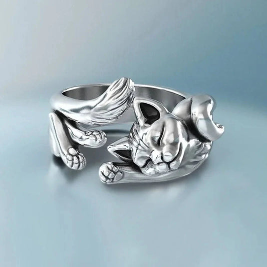 Sleeping Cat Ring