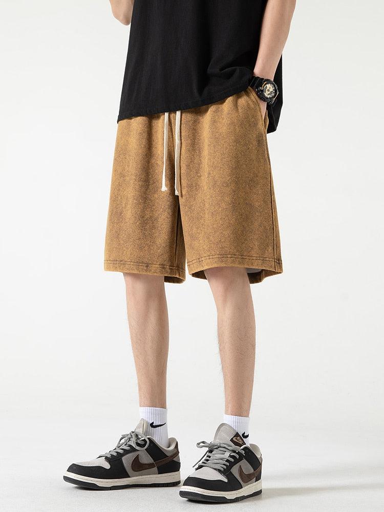 Soft Boy Drawstring Waist Sweatshort