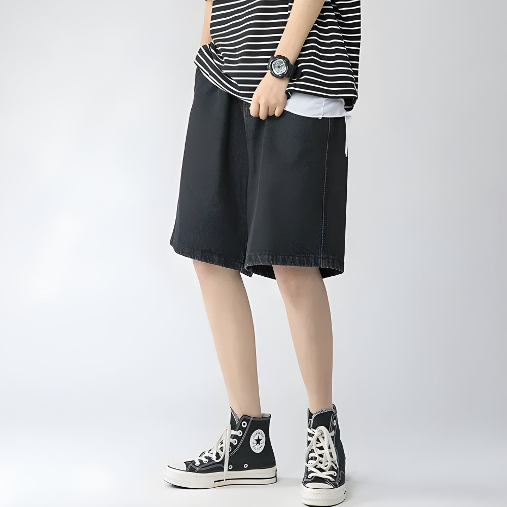 Soft Boy Wide Leg Shorts