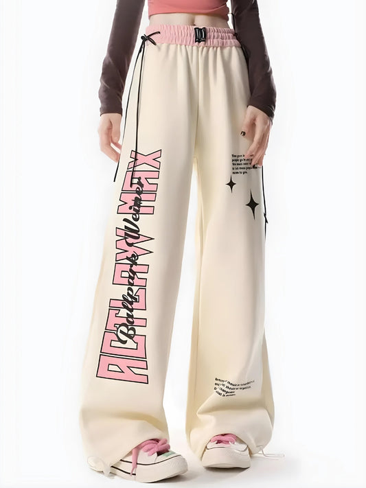 Soft Girl Lace Up Sweatpants