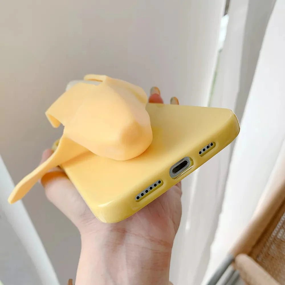 Weirdcore Banana Phone Case