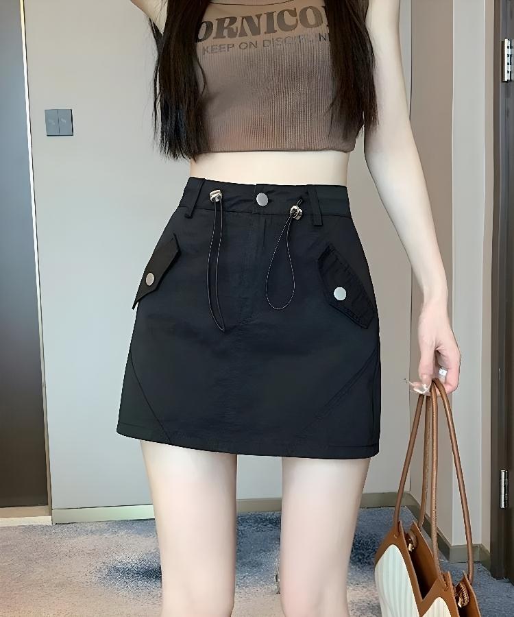 Y2K Cargo Mini Skort