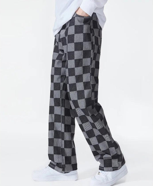 Checkered jeggings best sale