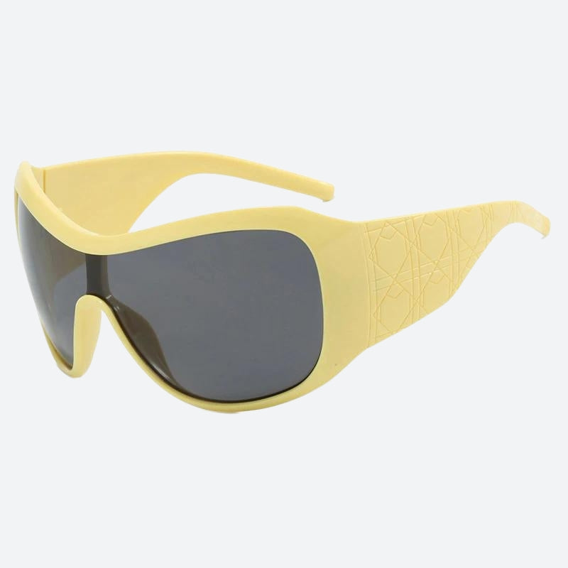 Y2K Oversized Shield Sunglasses