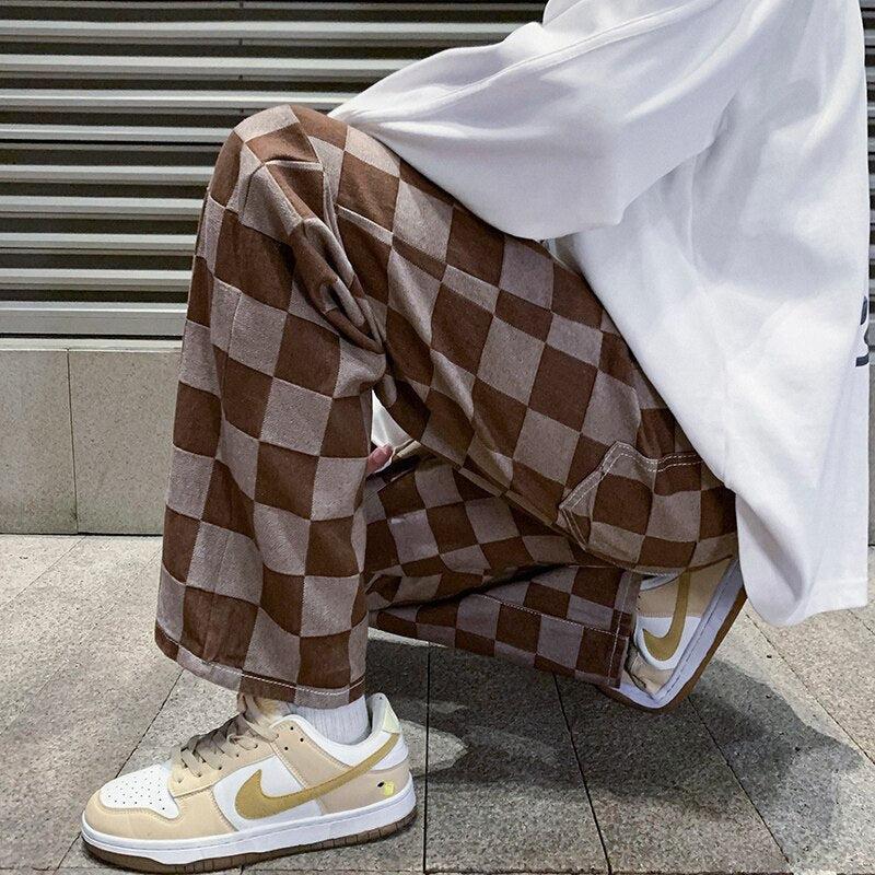 Y2K Checkered Pants