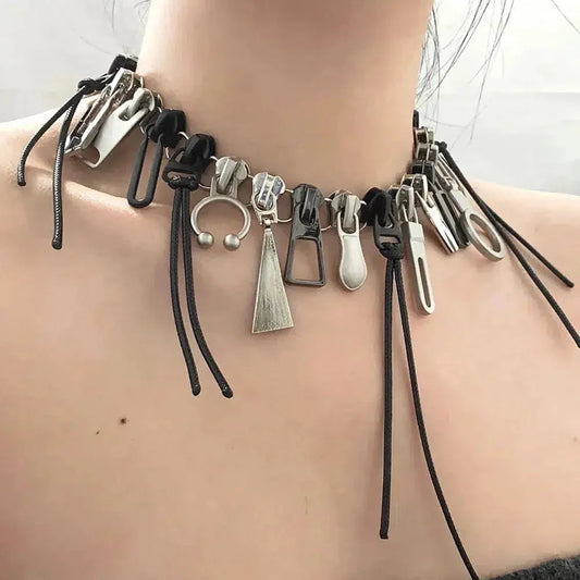 Zipper Chain Necklace